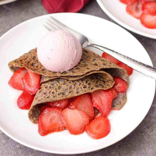 Vegan Buckwheat Crepes 