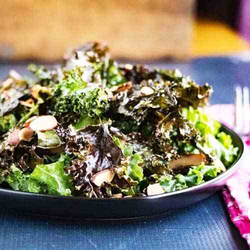 Superfood Kale Salad w- Miso Dressing