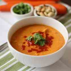 Carrot Coconut Soup