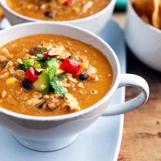 Blender Tortilla Soup