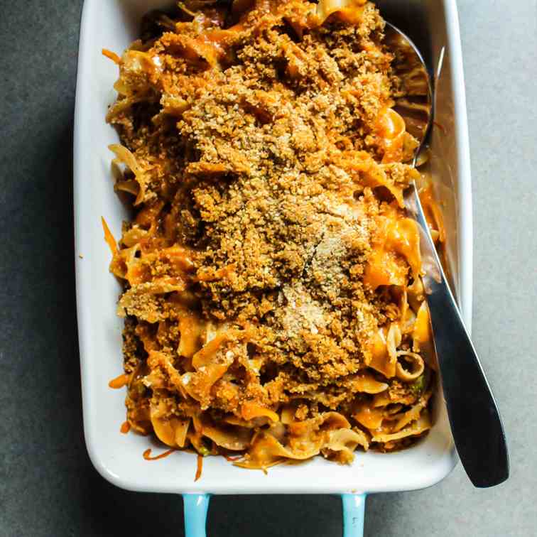 Cheesy Tuna Noodle Casserole