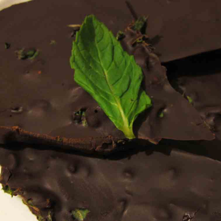 Homemade Mint Chocolate