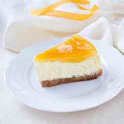 orange cheesecake