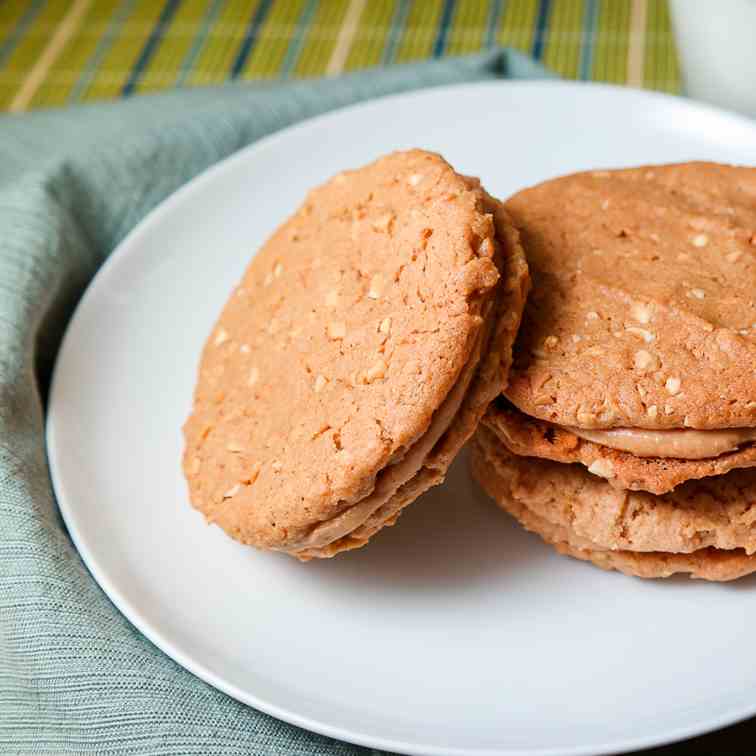 Peanut Butter Dream Pie Cookies