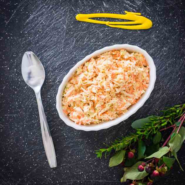 Creamy Paleo Coleslaw Recipe