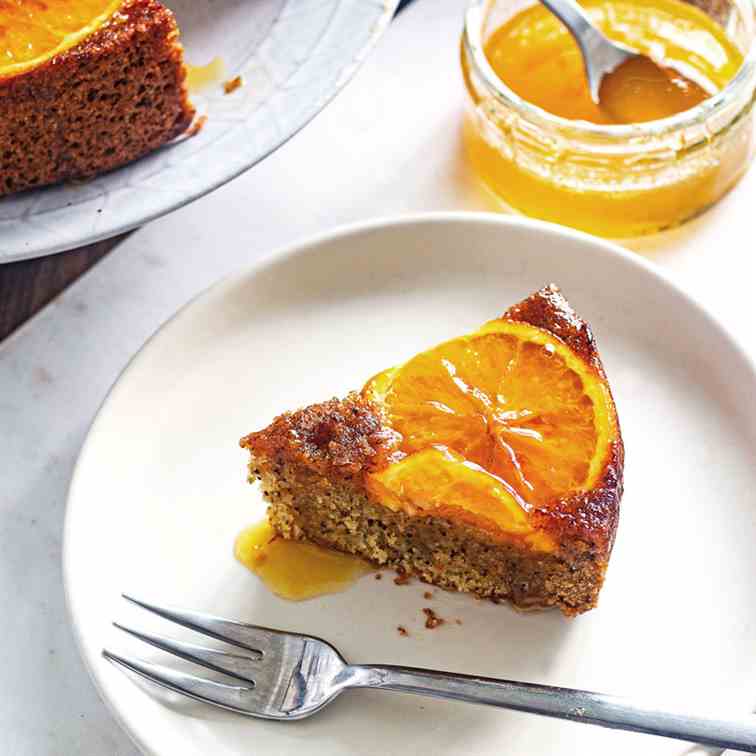 Moist orange cake