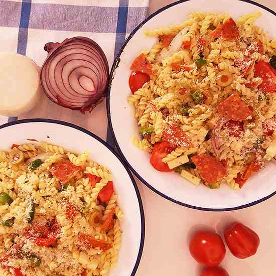 Pizza Pasta Salad Recipe