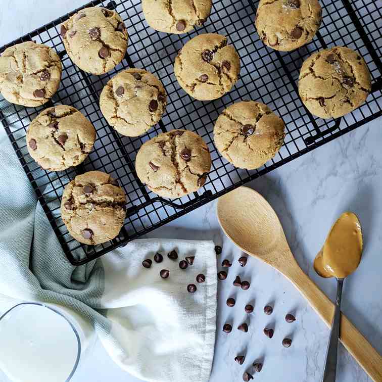 Double Butter Chocolate Chip Cookies