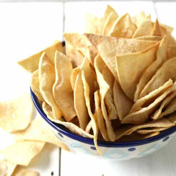 Baked Corn Tortilla Chips