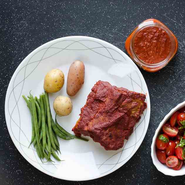 Easy BBQ Ribs (Paleo, Gluten Free)