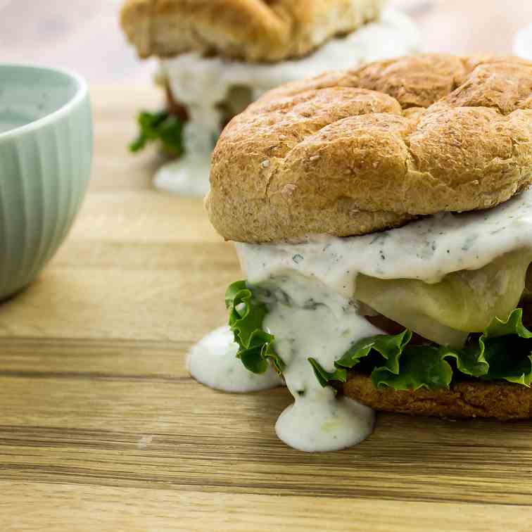 Ranch Turkey Burger