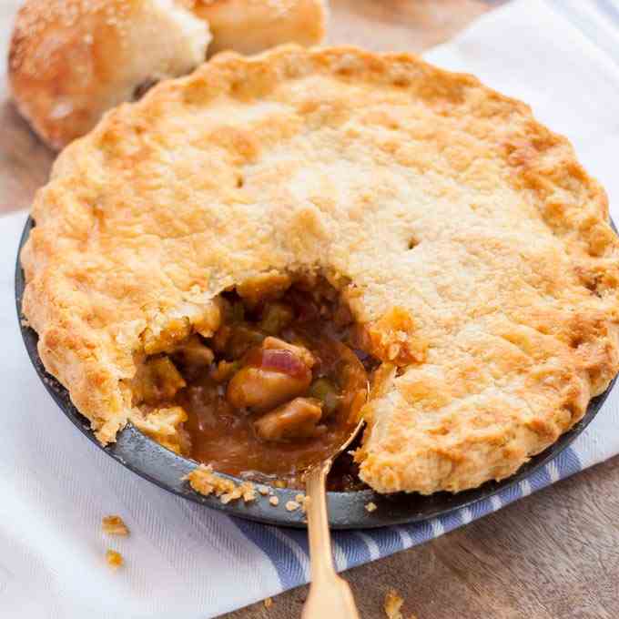 Apricot Chicken Pie