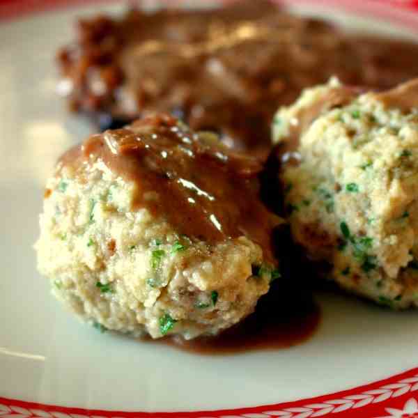 Parsley Knoedel - Dumplings