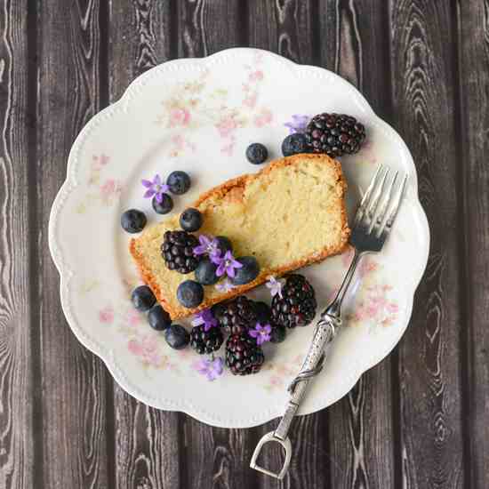 Crunchy Topped Pound Cake Recipe