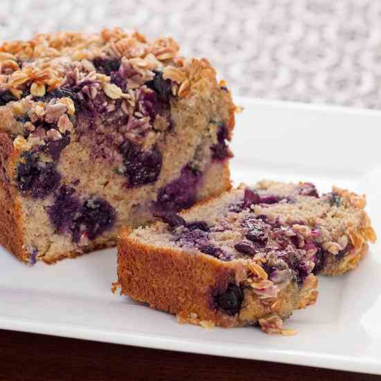 Healthy Blueberry Bread