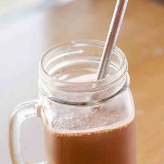 Healthy Chocolate Peanut Butter Shake