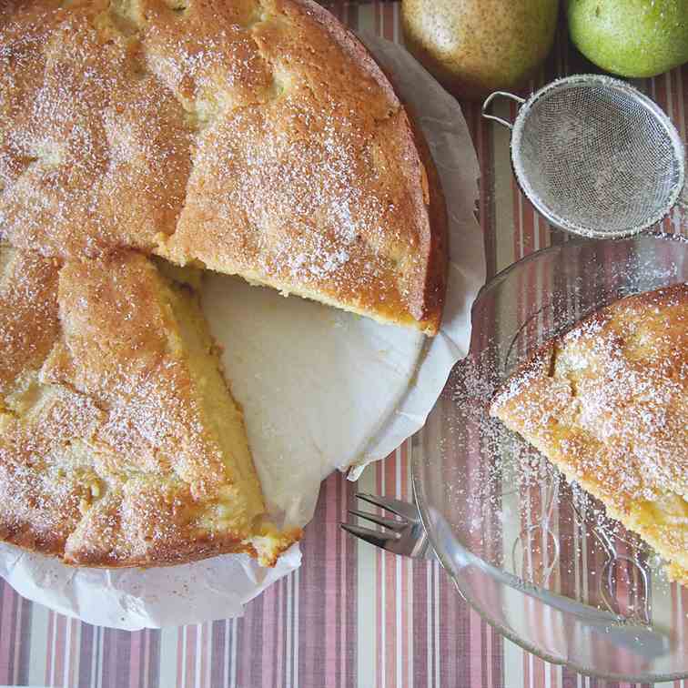  French pear cake