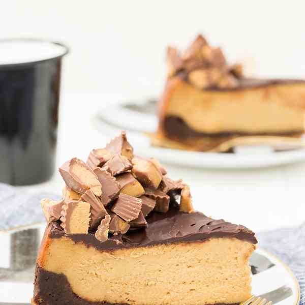 Chocolate Peanut Butter Cheesecake