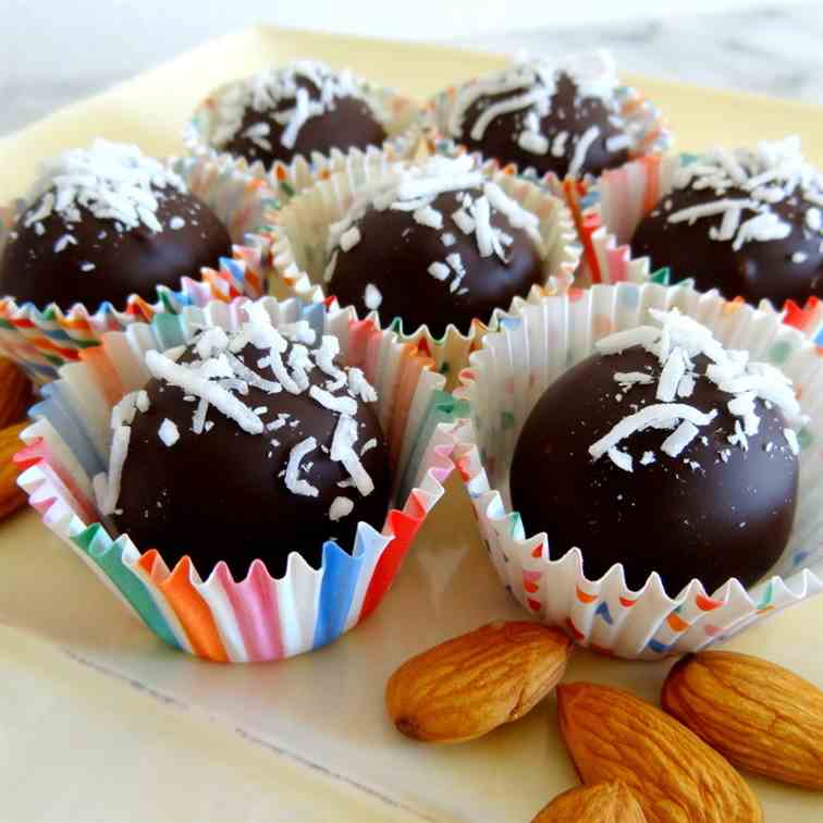 Coconut Almond Truffles