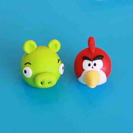 Angry Birds Cupcake Toppers