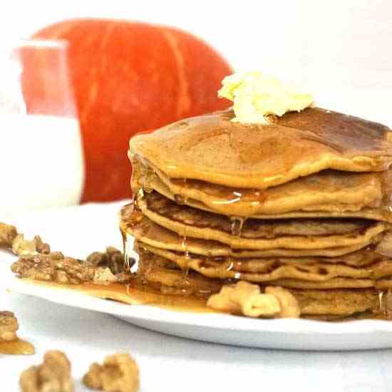 Fluffy Pumpkin Pancake