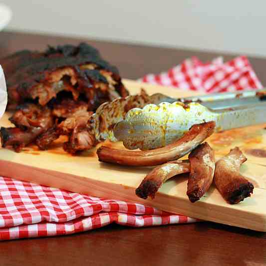 Whiskey-Glazed Baby Back Ribs