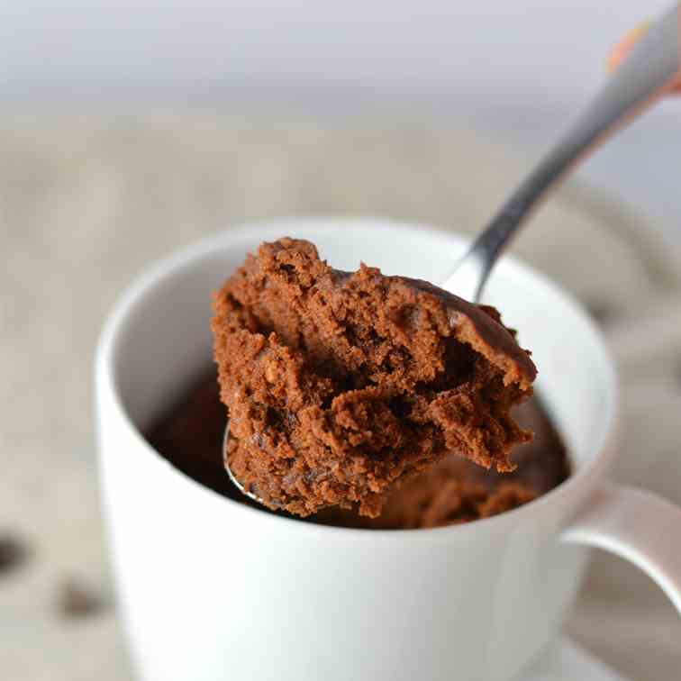 4 Ingredient Chocolate Mug Cake