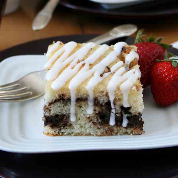 Cinnamon & Cocoa Swirl Coffee Cake