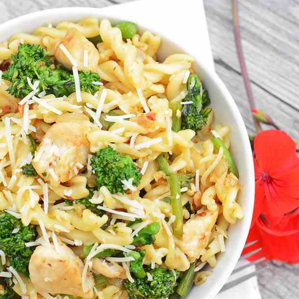 Broccoli Rabe Pasta Bowl