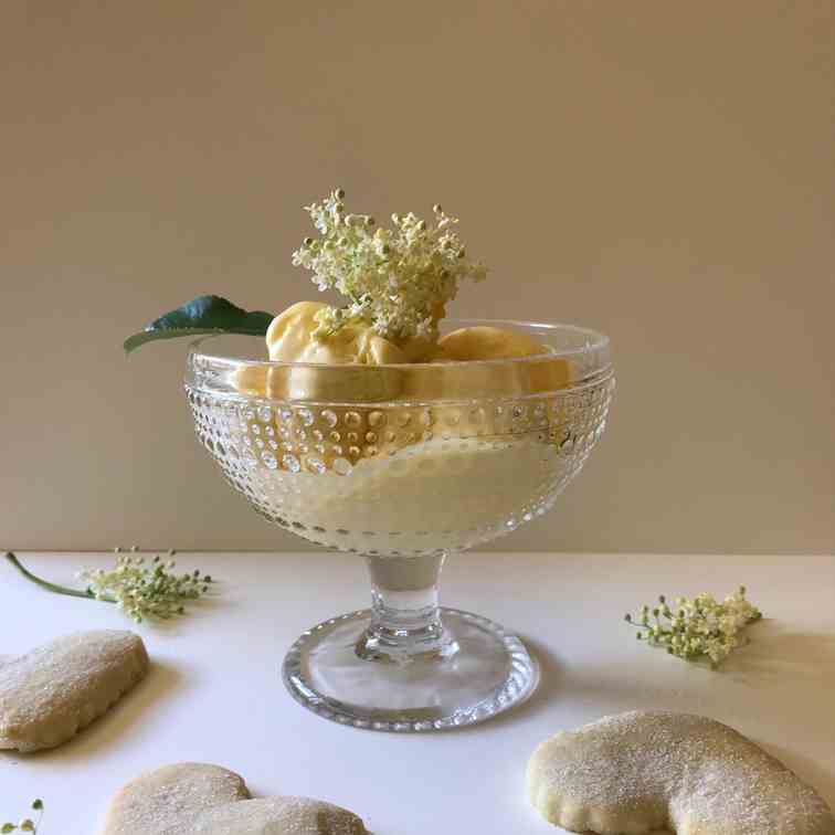 Elderflower Ice-cream