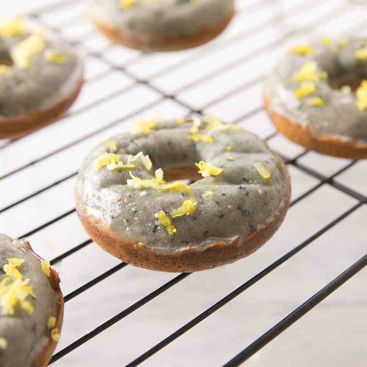 Lemon Blueberry Donuts