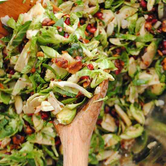 Pomegranate, Parmesan - Hazelnut Salad