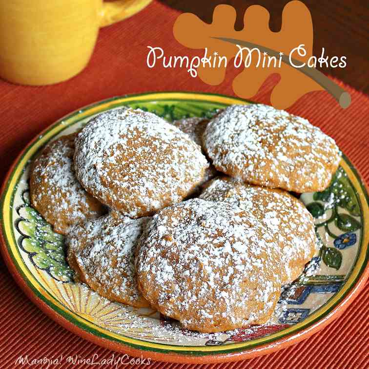 Pumpkin Mini Cakes