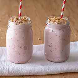 Roasted Strawberry Protein Smoothie