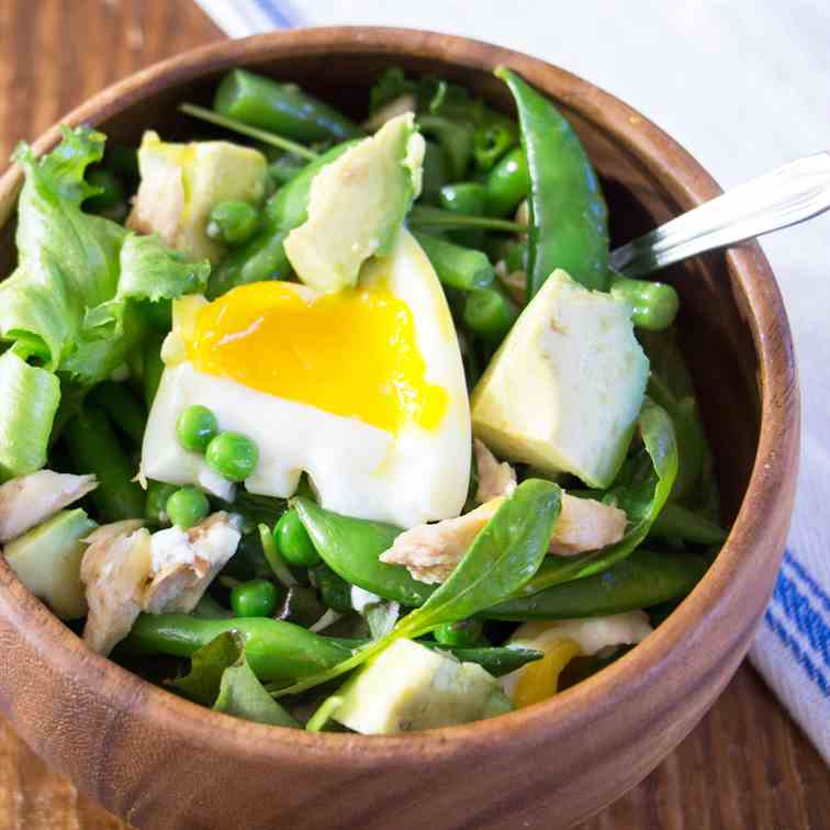 Mackerel and Green Bean Salad