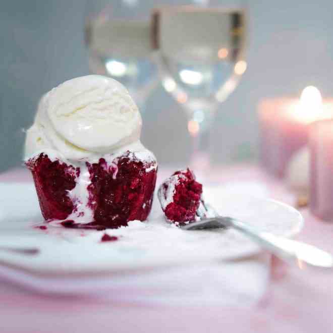 Red Velvet Lava Cake