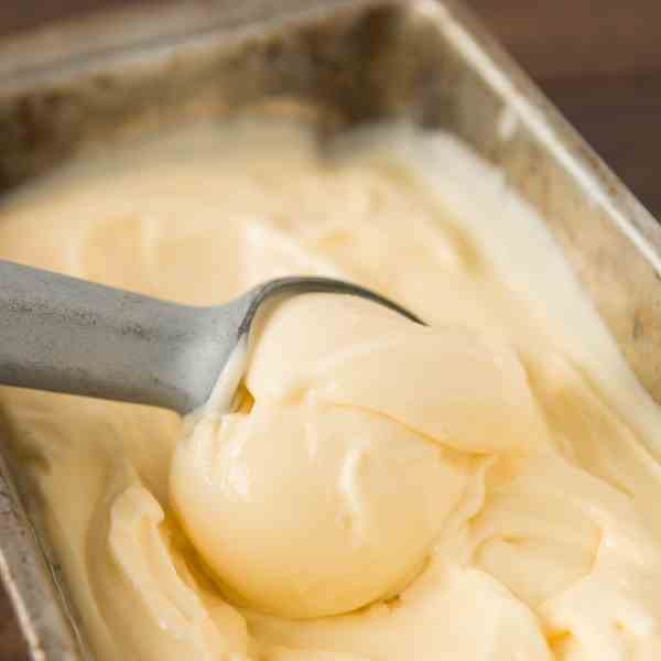 Lemon Curd Frozen Custard