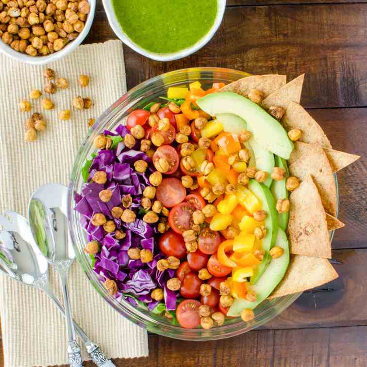 Chickpea Taco Salad