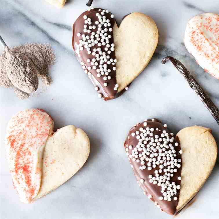 Vanilla Bean Cardamom Sugar Cookies