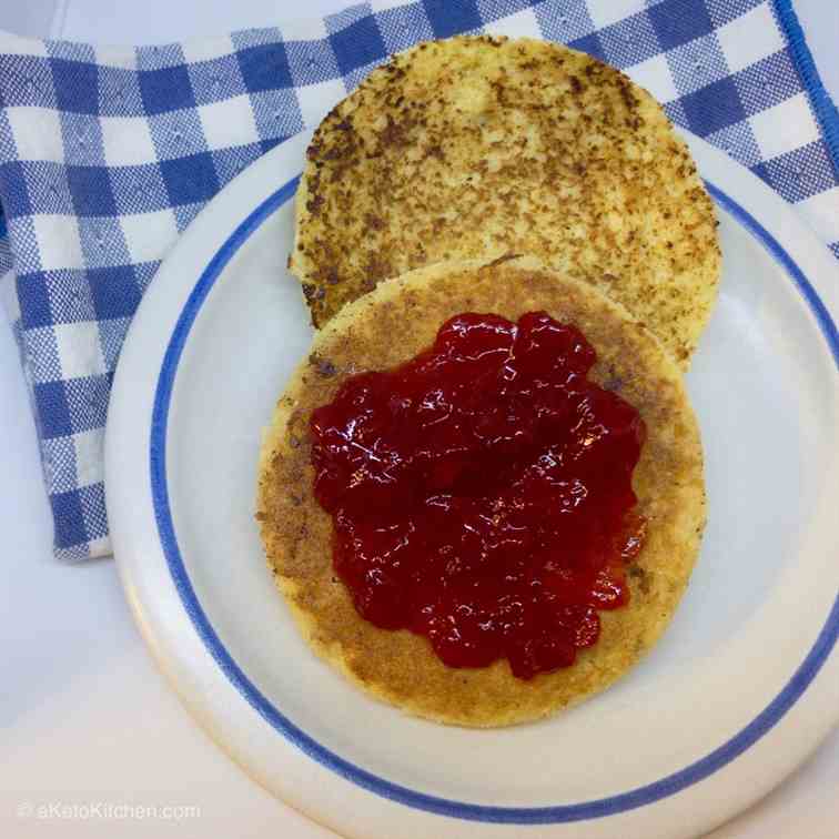 Quick Keto English Muffin