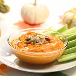 Thai Red Curry Pumpkin Hummus