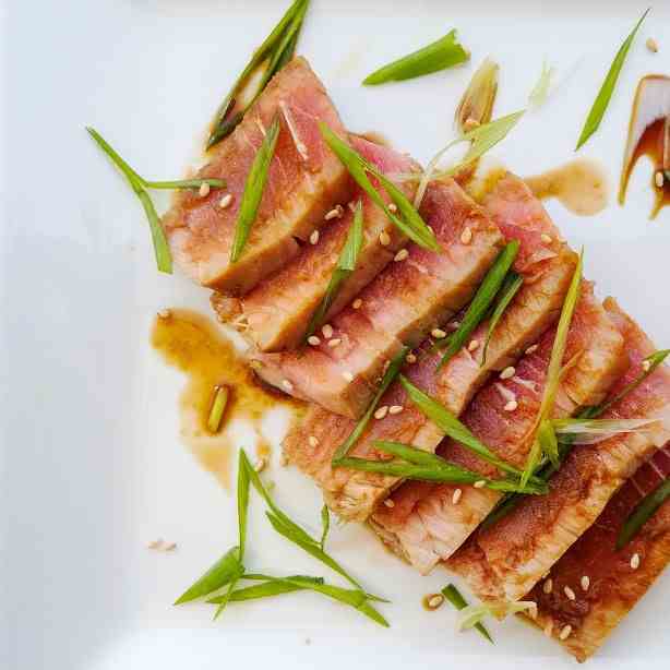 Tuna with Ponzu Sauce