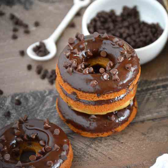 Gluten Free Chocolate Chip Donuts