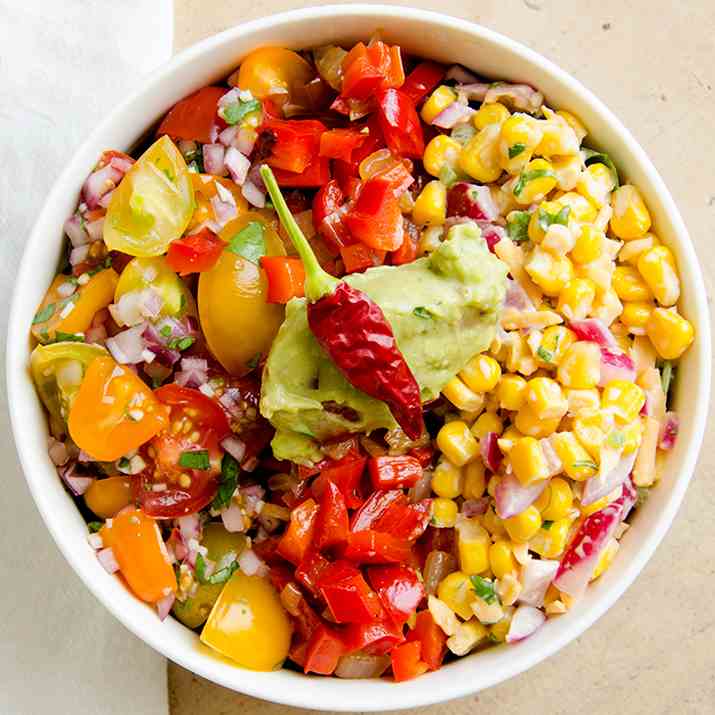 Southwestern Salad Power Bowl