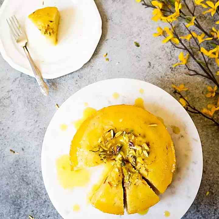 Orange Semolina Cake 