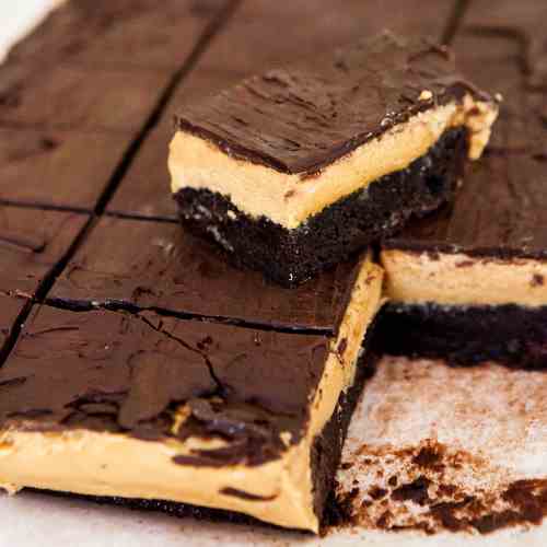 Chocolate Peanut Butter Brownies