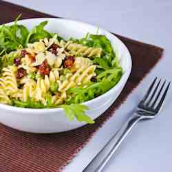 Creamy Fusilli Salad with Sundried Tomatoe