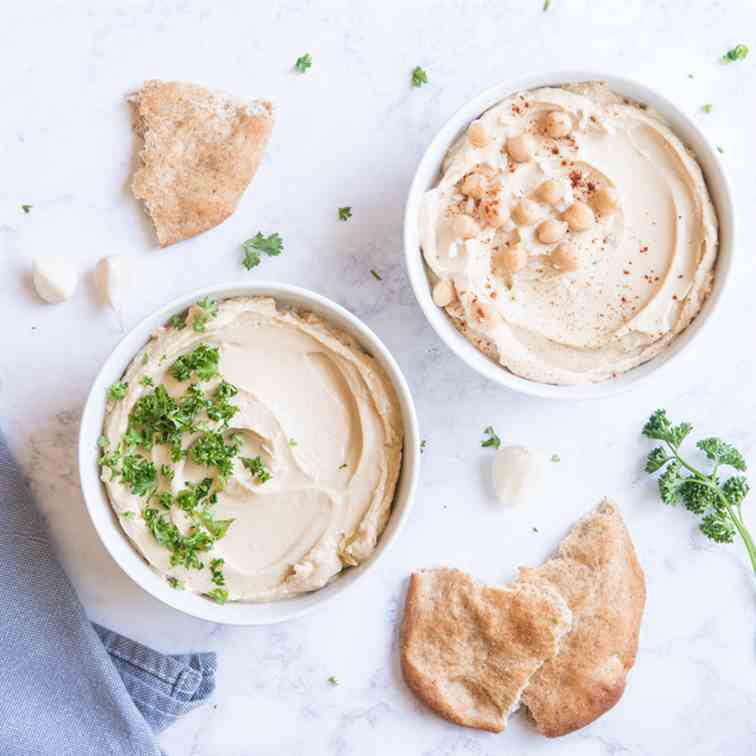 Healthy Oil-Free Hummus