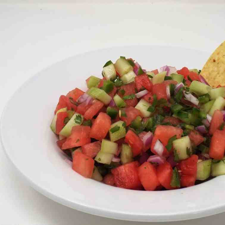 Spicy Watermelon Salsa