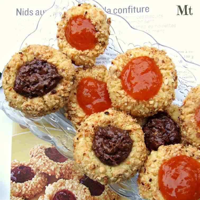 Hazelnut Thumbprints